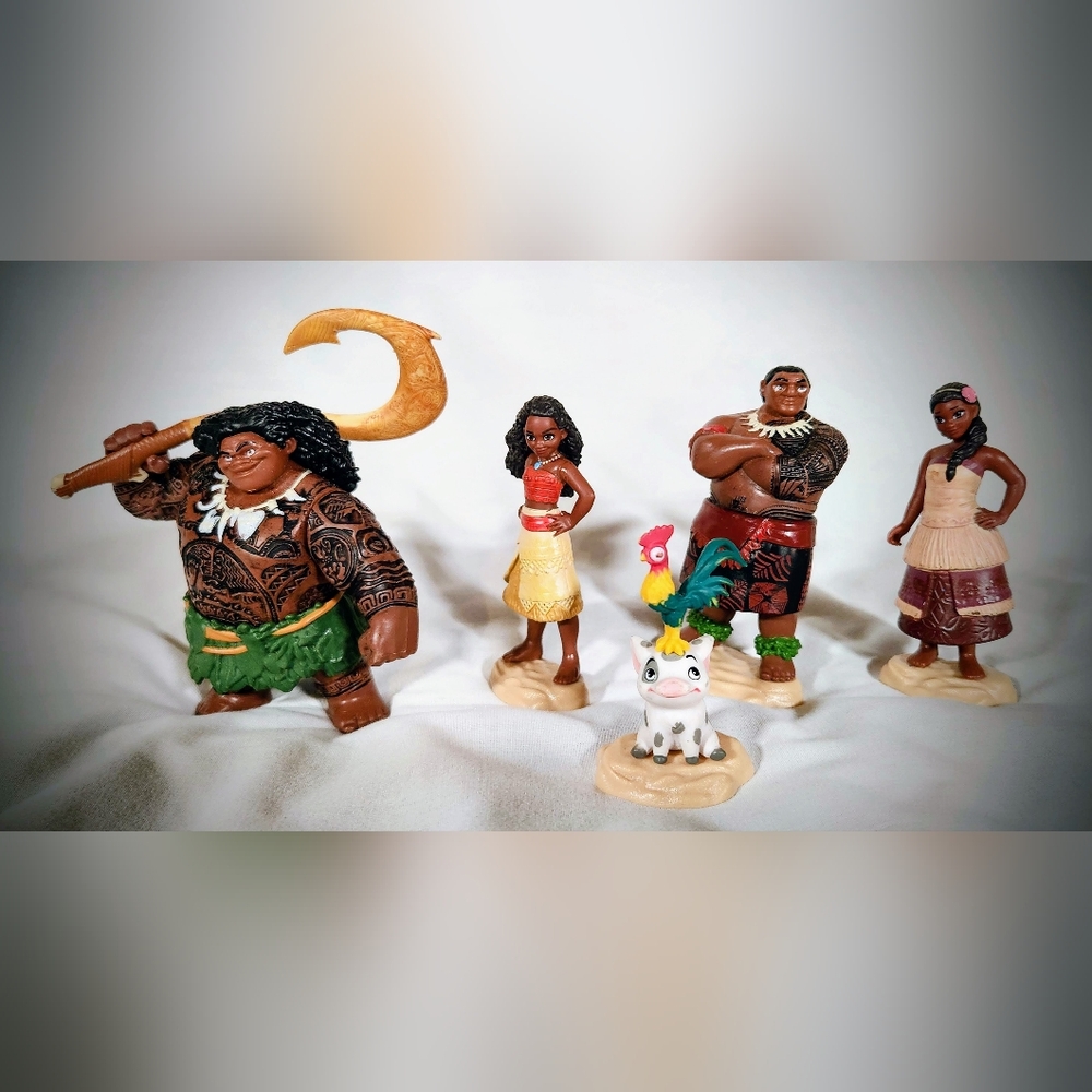 Disney Moana Island Figurine Set (5-piece)